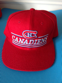 Vintage 90's Baseball Cap ~ Montreal Canadiens ~ Starter