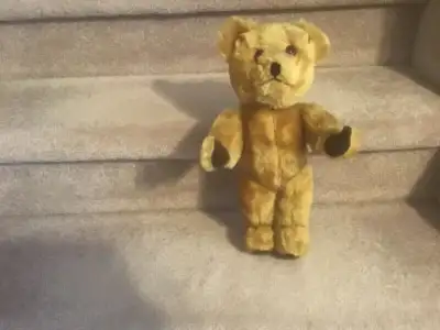 Vintage Teddy bear, fully jointed, View more