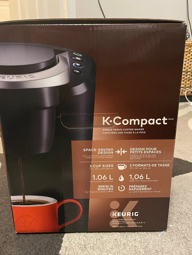 New: Keurig K-Compact  in Coffee Makers in Oakville / Halton Region - Image 3