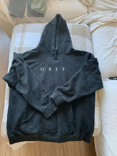 Obey Black  Hoodie size XL men’s, View more