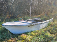 14 foot fiberglass boat shell