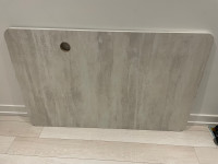 NEW Effydesk oak white wood desk top (49 x 29 inch)