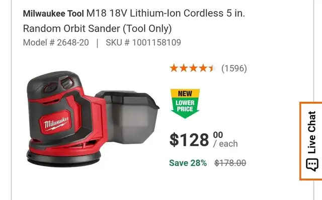 Milwaukee Sander460680196271656961