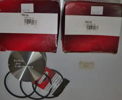One has Sold, only One Remains available. Lawn Tractor Piston 499180 Brand-new, unused, unopened, un...