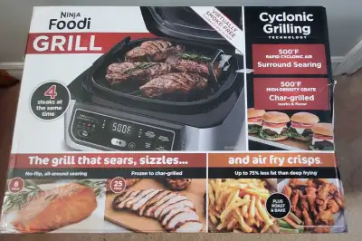 Ninja Foodi Grill and Air Fryer, View more