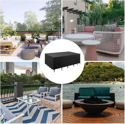 NEW SAVITA Garden Furniture Cover, Waterproof, Heavy 95x64x39", View more
