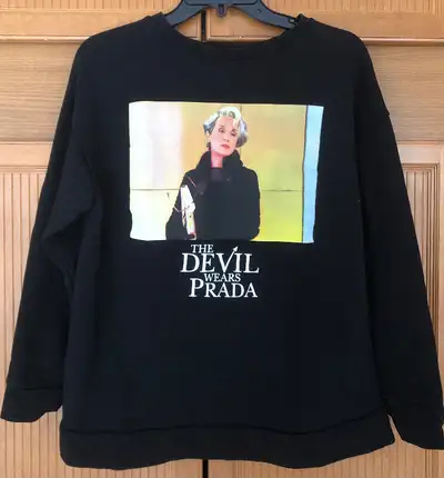 The Devil Wears Prada Sweatshirt :Zara. SMALL, View more