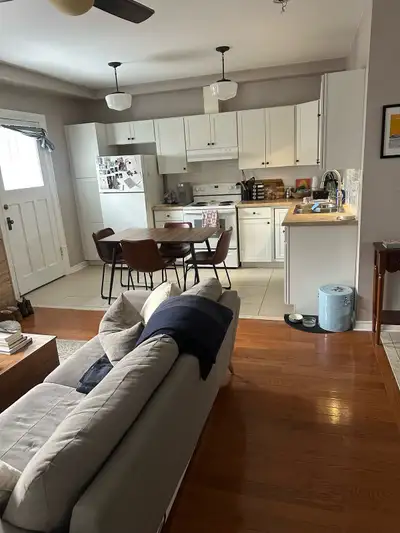 Spacious one bedroom main floor apartment available for rent on Main Street in Schomberg. Convenient...