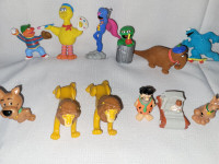 vintage mcdonalds toys (lion king,  muppets, flintstones, scoob)