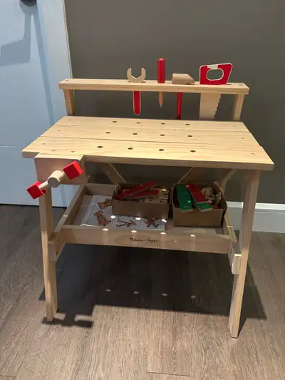 Melissa & Doug Wooden Workbench, View more