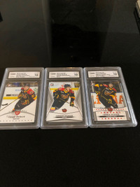 Connor Mcdavid OHL serial numbered silver rookie cards 432/500