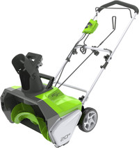 GreenWorks 13 Amp 20-Inch Corded Snow Thrower
