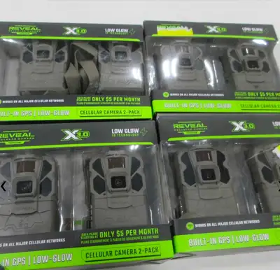 Tactacam Trail Cameras 8 Units, View more
