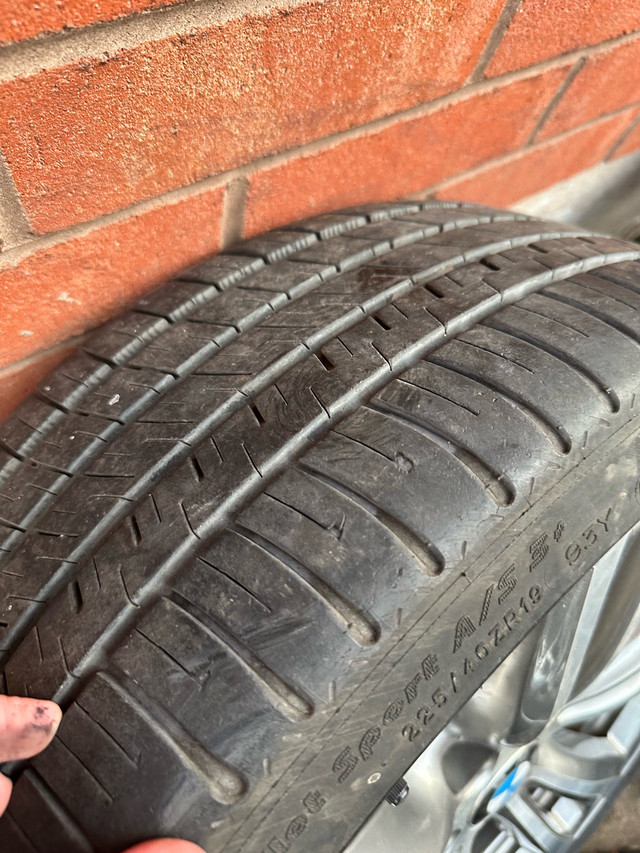 Set of OEM 19” Staggered BMW 3 & 4 Series Rims in Tires & Rims in Oakville / Halton Region - Image 3