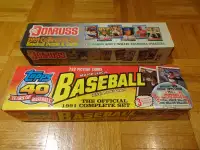 1991 Cartes BASEBALL Cards MLB Donruss et Topps VINTAGE