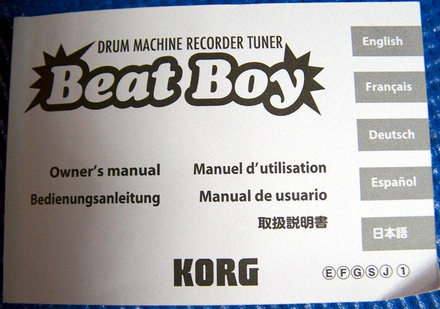 KORG BEAT BOY DRUM MACHINE RECORDER TUNER FOR MUSICIANS in Amps & Pedals in Bedford - Image 3