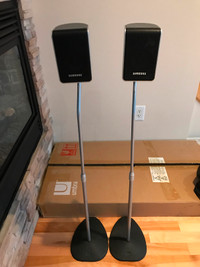 Sanus adjustable speaker stands