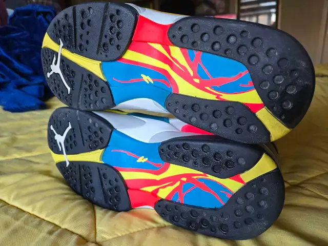 Air Jordan 8 Retro SE "Multi-Color" - Size 12 US in Men's Shoes in Calgary - Image 7