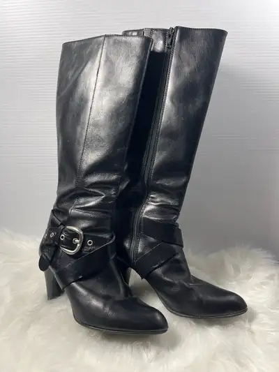  Genuine Italian Leather Riding Boots - A. Giannetti, View more