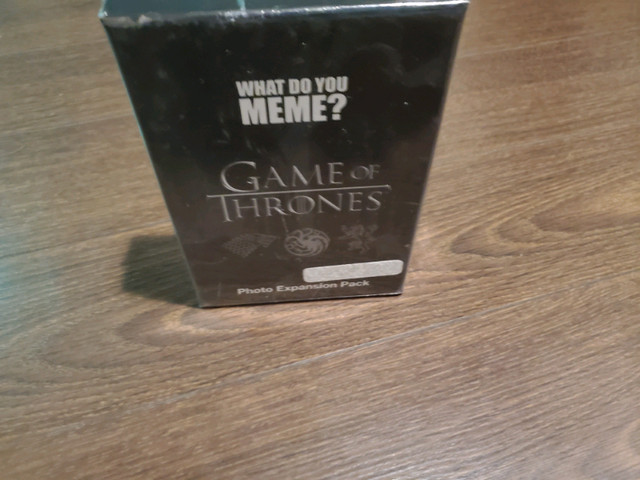 Game of thrones meme game
Photo expansion pack. in Toys & Games in Oshawa / Durham Region - Image 2