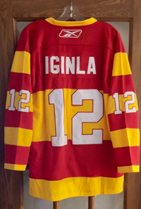 Jarome Iginla Calgary Flames jersey Heritage (Large or XL) New