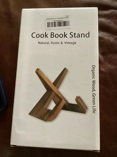 Wooden Cook Book Stand, View more