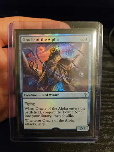 Oracle of the Alpha foil , View more