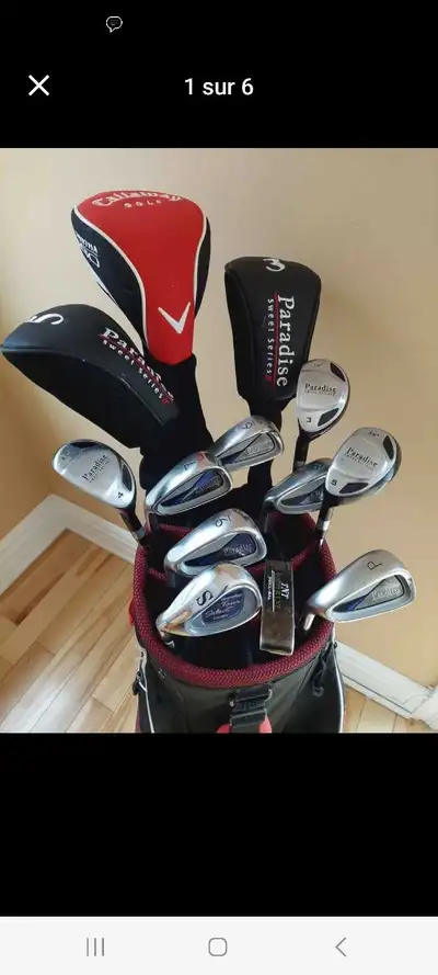 sac de golf complet pour homme, 13 bâtons gauchers , View more