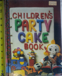 Children's Party Cake Hard Cover Book