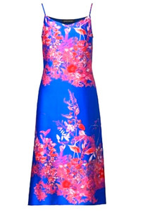 Banana Republic floral silky dress 