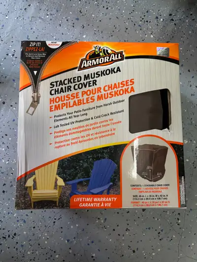 Armor All Muskoka Adirondack Chair Cover, View more