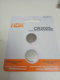 CR2025 batteries