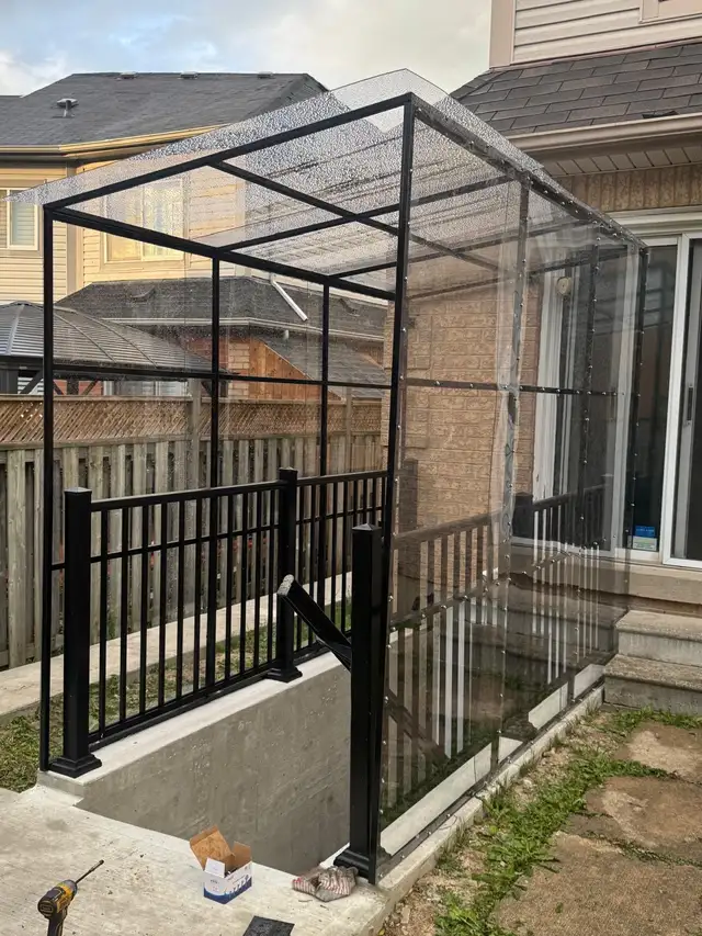 Basement Entrance Stairs Canopy in Decks & Fences in Mississauga / Peel Region - Image 2