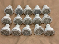 15x Philips Warm White 315 Lumen Dimmable 4.5W LED GU10 Bulbs