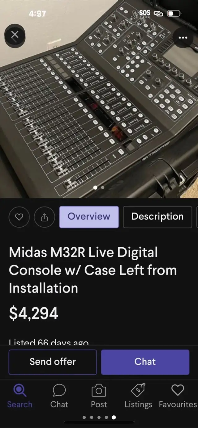 Sound board amp mixer in Pro Audio & Recording Equipment in City of Toronto - Image 6