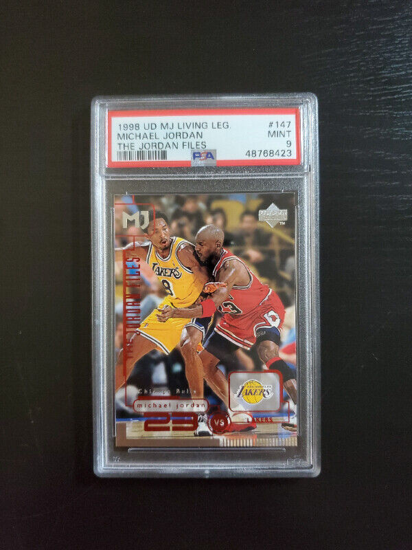 Michael Jordan Kobe Bryant Mamba MJ NBA Basketball Card UD in Arts & Collectibles in Vancouver
