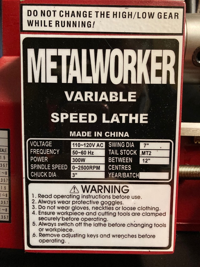 Mini bench metal lathe Power Tools Calgary Kijiji