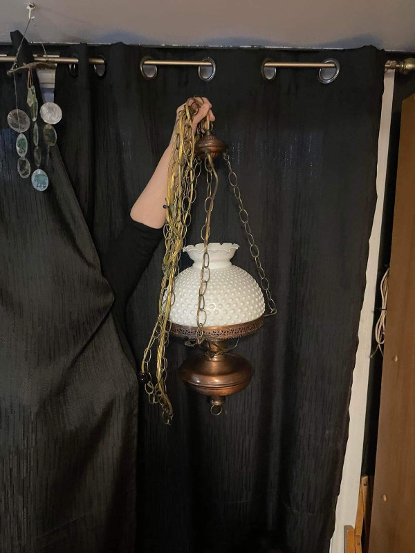 Lampe rustique suspendue style colonial dans Éclairage intérieur et plafonniers  à Longueuil/Rive Sud - Image 2