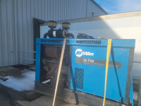 Miller Big Blue Air Pak welder generator air compressor