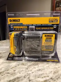 DeWalt Powerstack Battery and Charger