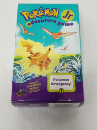 1999 Pokemon Jr Adventure Game in Box Pokemon Emergency Hasbro