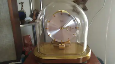 Beautiful Kundo electro magnetic clock later model in excellent condition new suspension spring inst...