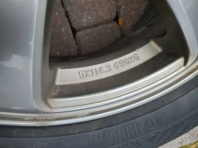 Aluminum Alloy Rims with Nord Frost Winter Tires 225/50R17 in Tires & Rims in Mississauga / Peel Region - Image 8