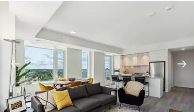 LEASE TAKEOVER: > 2 Bedrooms, 2 bathrooms > In unit washer and dryer > Dishwasher & AC > Underground...