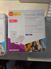 Netgear Powerline 2000 brand new