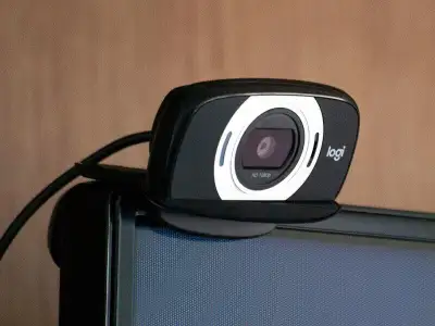 Logitech HD Portable 1080p Webcam C615 with Autofocus, View more