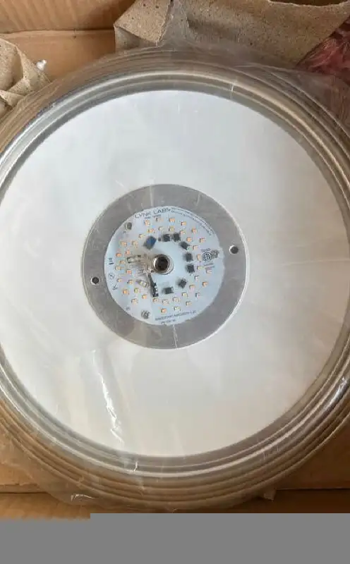 New - LED Ceiling Flush Mount in Brushed Nickel in Indoor Lighting & Fans in Mississauga / Peel Region - Image 3