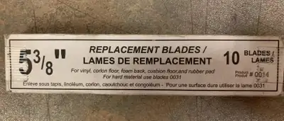 Eddy Floor Scraper 0014 Replacement Blades 5-3/8” (10 Pack), View more