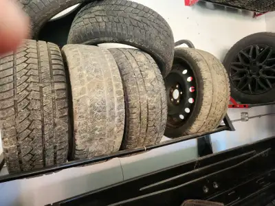 245/40r18 Winter tires for sale, 4 seasons on them. Off of a Subaru wrx.