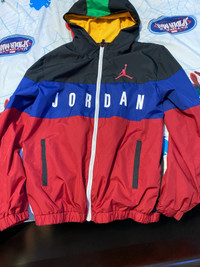 Boys Jordan jacket LARGE 
